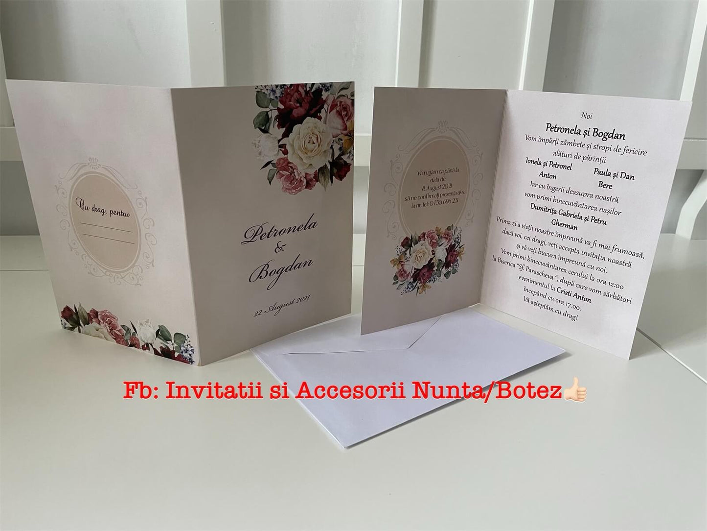 Invitatie nunta BSIN33