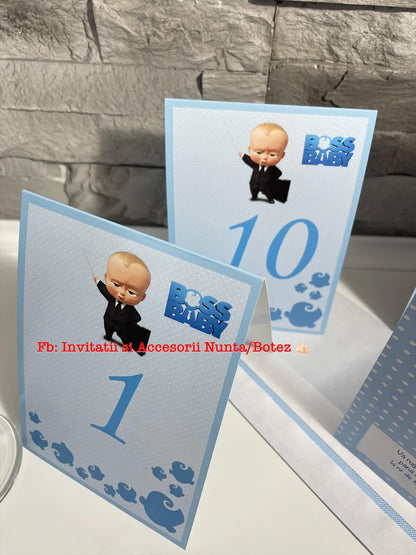 Numar de masa botez BSNB004 - Boss Baby