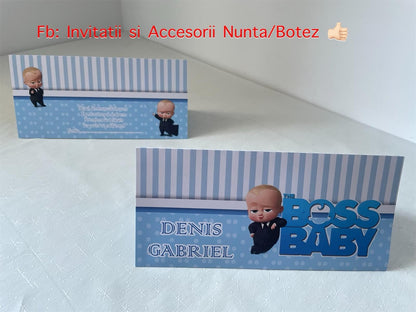 Plic de bani botez BSPB001 - Boss Baby